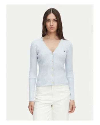Cardigan cu maneci lungi si nasturi