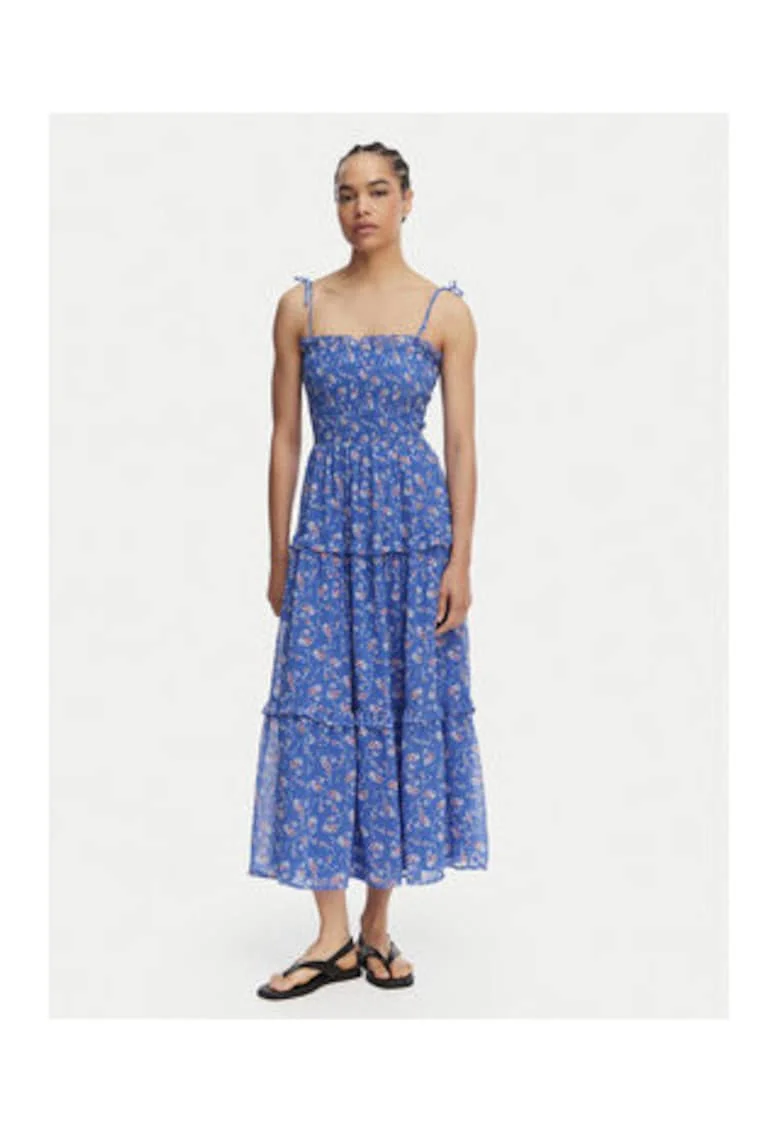 Rochie midi cu imprimeu floral