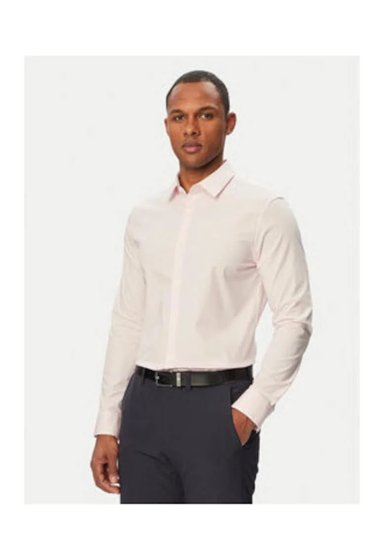 Camasa slim fit cu maneci lungi