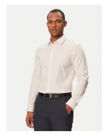 Camasa slim fit cu maneci lungi