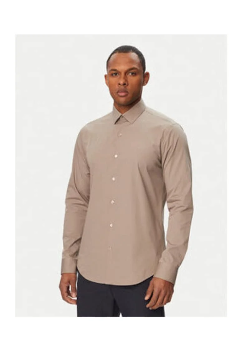 Camasa casual uni slim fit