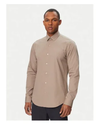 Camasa casual uni slim fit