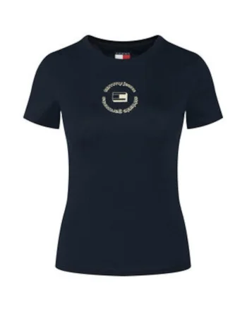 Set de tricouri din bumbac cu logo - 2 perechi