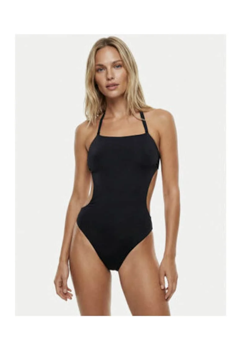Costum de baie intreg cu decupaje
