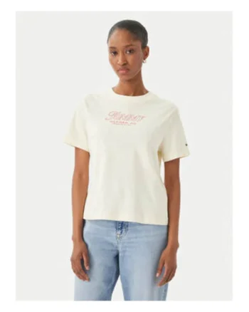 Tricou din bumbac cu imprimeu cu logo