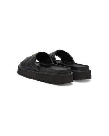 Slapi dama, GWF81 .000.C0042S,  Piele ecologica, Negru