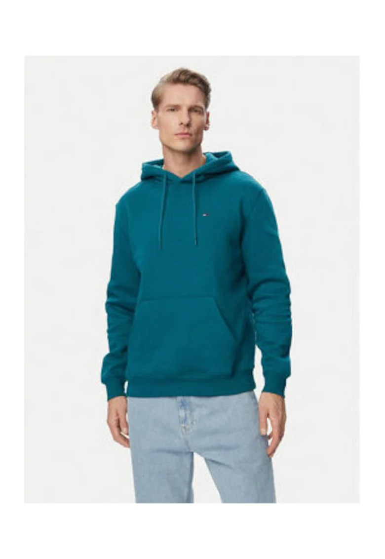 Bluza uni cu buzunar kangaroo