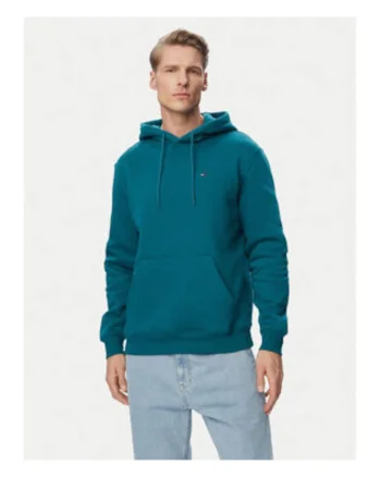 Bluza uni cu buzunar kangaroo