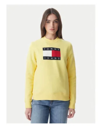Bluza casual din bumbac cu logo pe piept