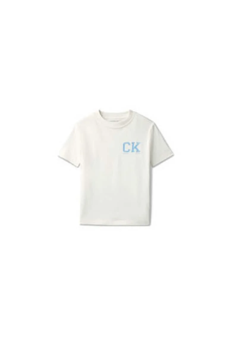 Tricou din bumbac organic cu monograma imprimata