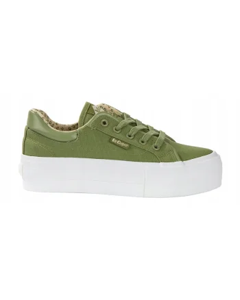 Tenisi dama  casual, usori, verde, material sintetic,