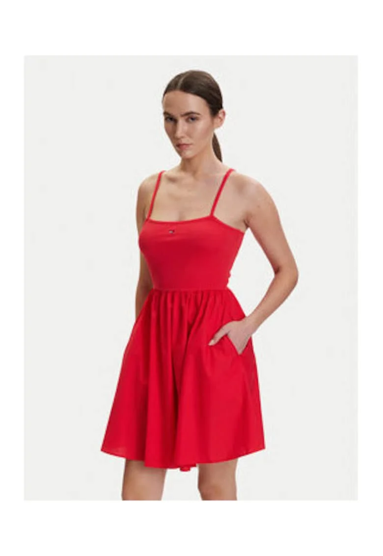 Rochie scurta evazata uni