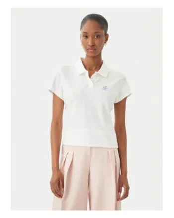 tricou polo regular fit din amestec de bumbac