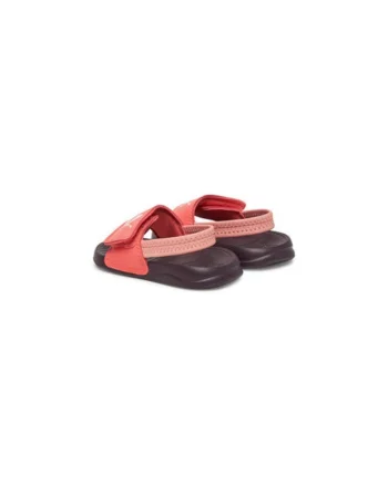 Sandale fete, 373862,  Piele ecologica, Portocaliu, Portocaliu