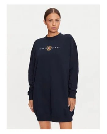 Rochie tricotata mini cu logo,