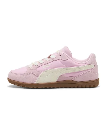 Pantofi sport K-Moda din plasa cu garnituri din piele intoarsa, Alb/Albastru glaciar