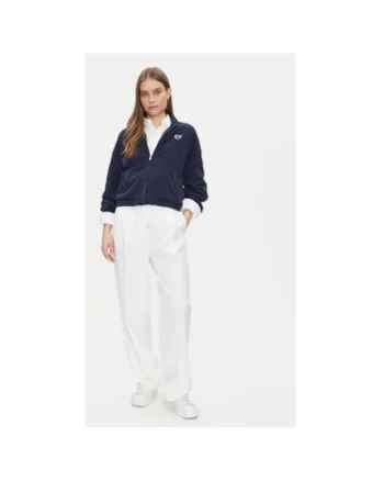 Hanorc dama  732240-01, Bumbac /Poliester reciclat, 2XS INTL, Bleumarin