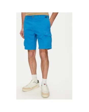 Pantaloni scurti barbati  NP0A4HOTB2W1, Bumbac, Albastru, Albastru