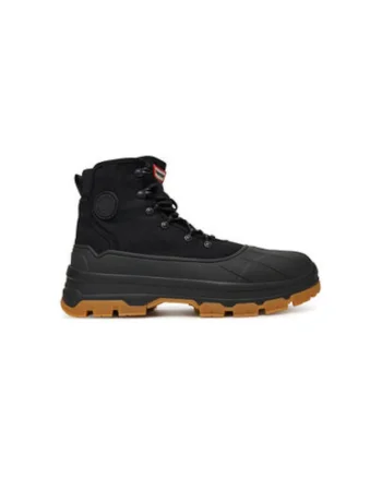 Ghete pentru barbati  HFRM0053251, Sintetic, Negru, Negru