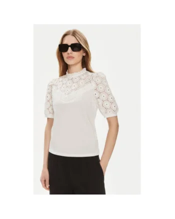 Bluza dama  241-DULIE, Bumbac, S INTL, Ecru