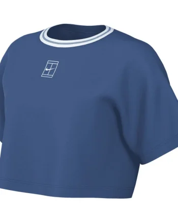 Tricou Nike W NK DF HERTAGE SS CROP TEE