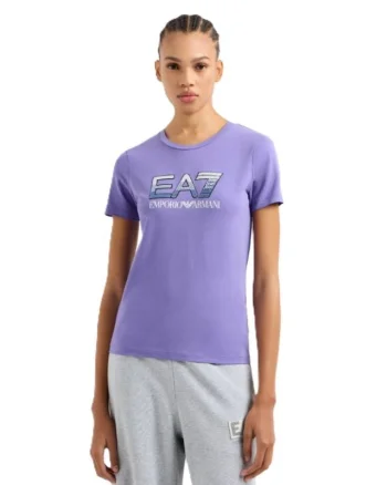 Tricou EA7 W PAILLETS TEE CROSSOVER