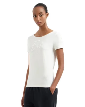 Tricou EA7 W HANDWRITTEN TEE CROSSOVER