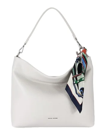 Geanta mare crem David Jones CM8222 12