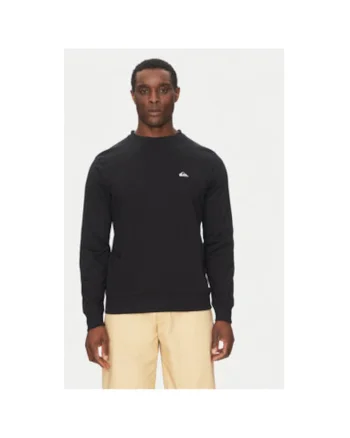 Hanorc barbati  EQYFT04953-KVJ0, Bumbac/Poliester, Negru, Negru