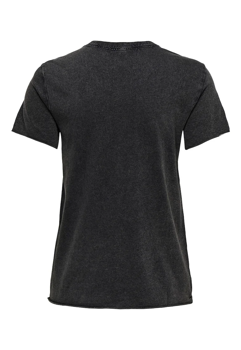 Tricou dama  15215721, Bumbac organic, Negru, Negru