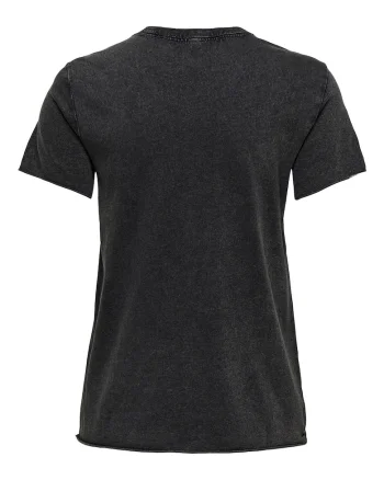 Tricou dama  15215721, Bumbac organic, Negru, Negru