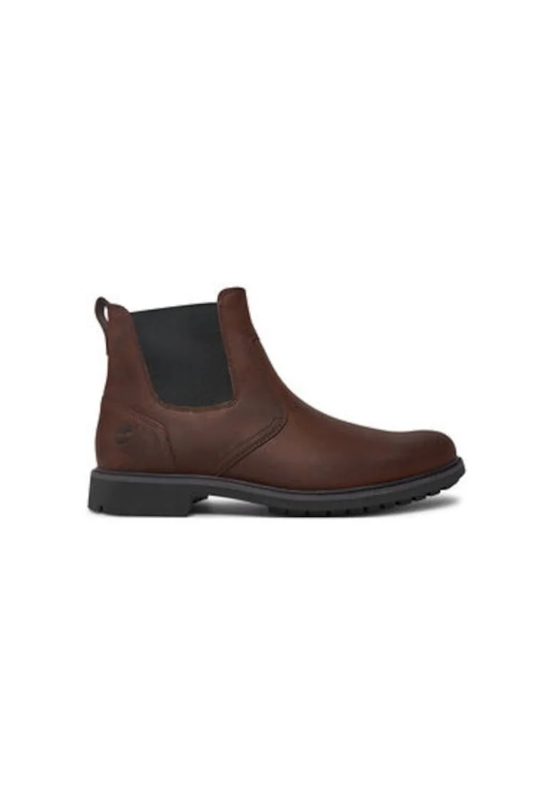 Botine cu glezna joasa pentru barbati  TB05552R2421, Piele naturala, 40 EU, Maro