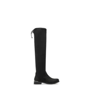Cizme peste genunchi dama  13298229, Textil, Negru