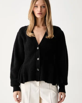 Rotate cardigan pentru femei cu lână