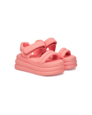 Sandale dama, RR2N4119,  Piele naturala, Roz