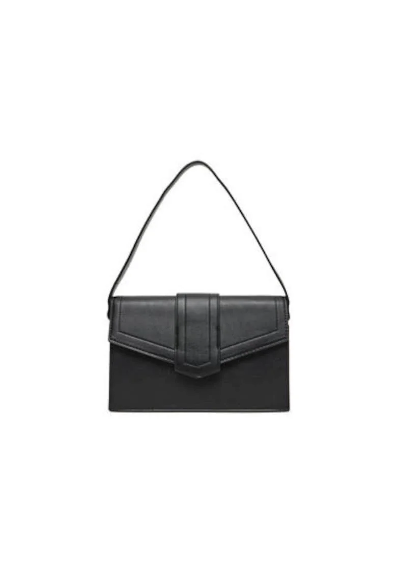 Geanta dama  10329333, Piele ecologică, Negru