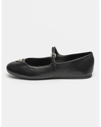 Balerini de piele Kalida, Negru