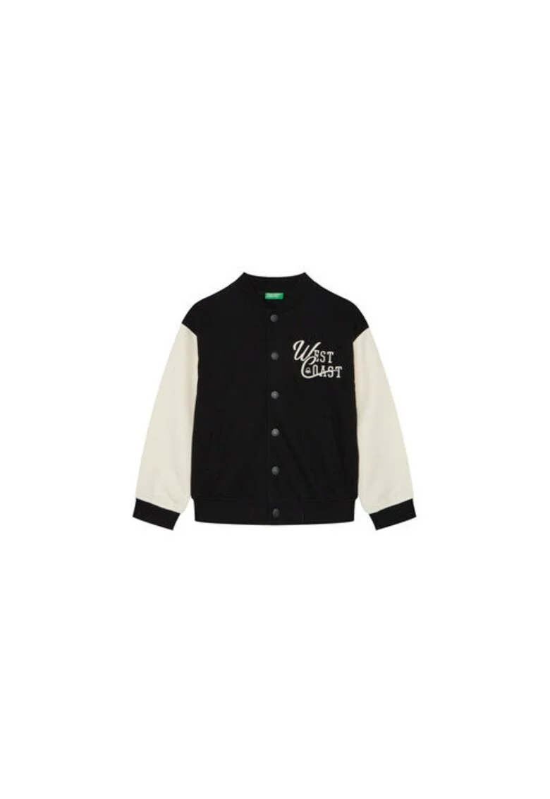 Pulover copii,  Negru, 60% bumbac, 40% poliester