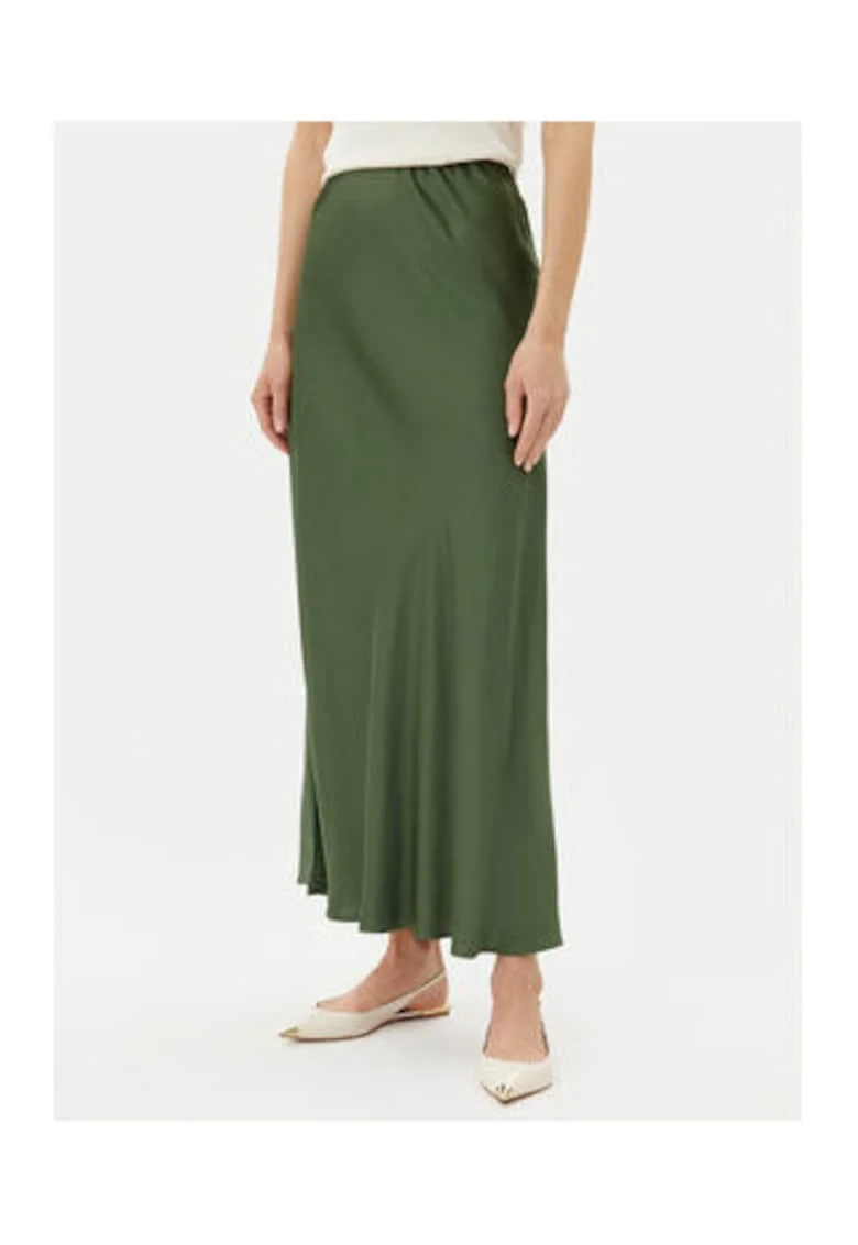 Fusta  TD0472, viscoza, verde, Verde