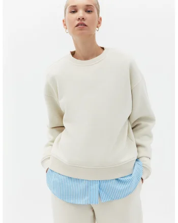 Bluza lejera uni de trening, Gri deschis