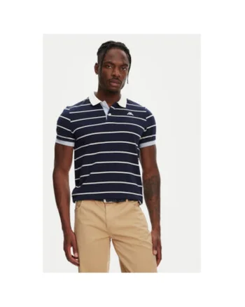 Tricou polo barbati  64131FW, Bumbac, Bleumarin, Bleumarin