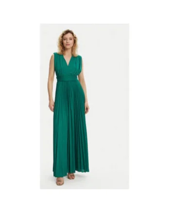 Rochie dama  251-REINE1, Poliester, Verde, Verde