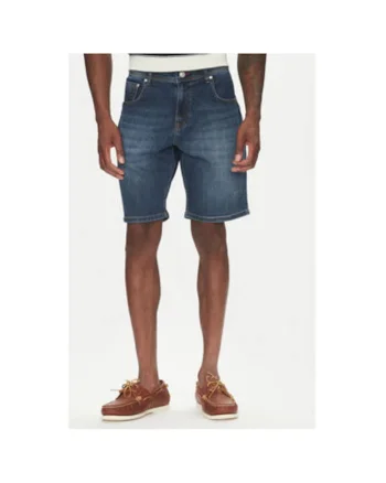 Pantaloni scurti din denim barbati  26655670, Bumbac/Lyocell, Bleumarin, Bleumarin