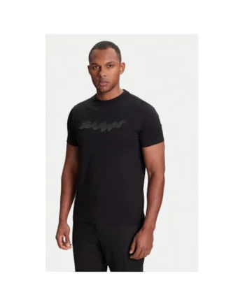 Tricou barbati  755071 553250, Bumbac, Negru, Negru
