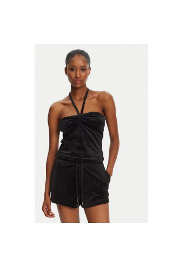 Top dama  JCWCT125325, Poliester, Negru, Negru