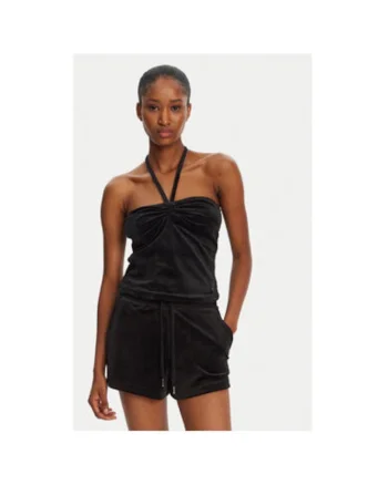 Top dama  JCWCT125325, Poliester, Negru, Negru