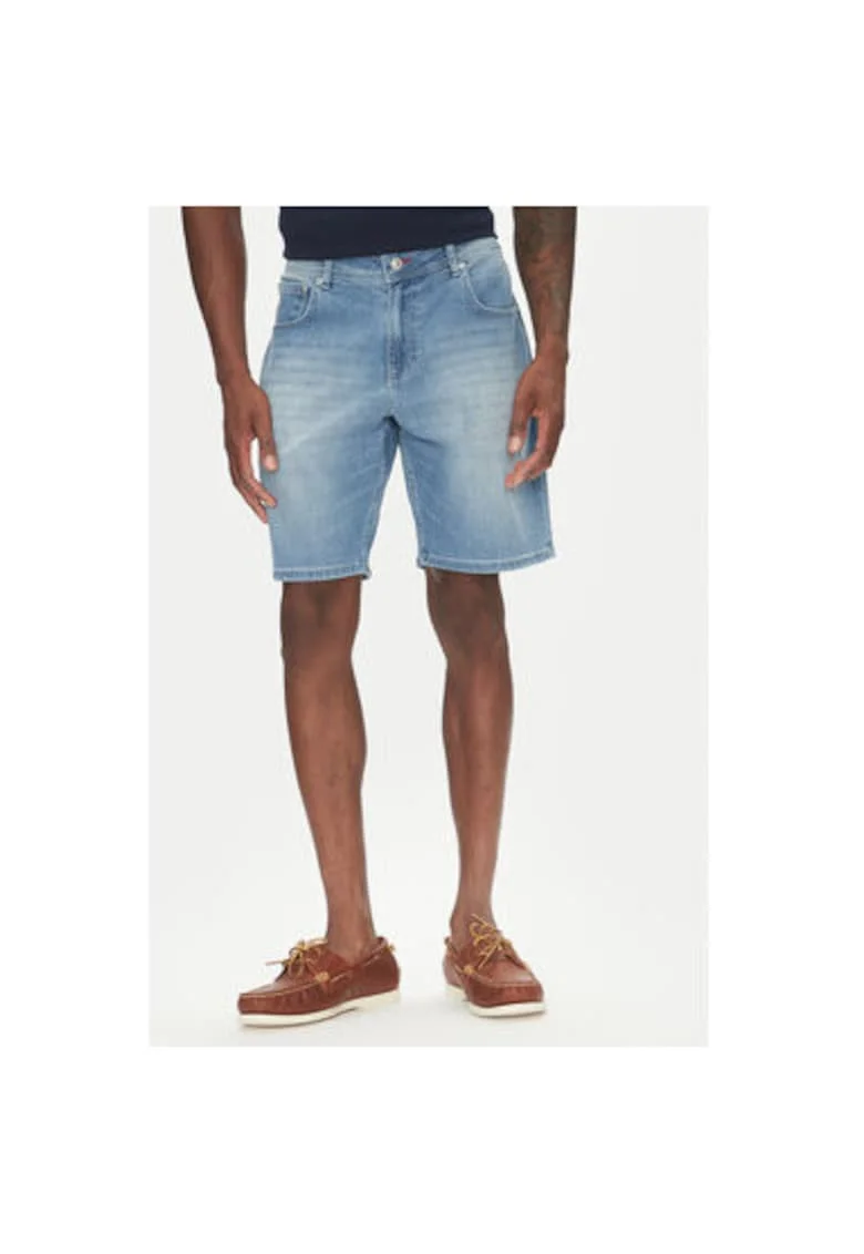 Pantaloni scurti din denim barbati  26655640, Bumbac/Lyocell, Albastru, Albastru