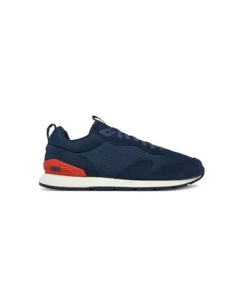 Pantofi sport barbati, 12004,  Textil, Bleumarin