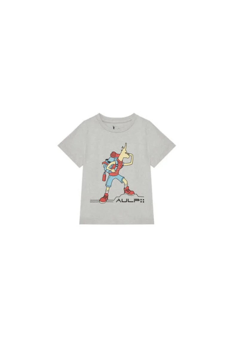 Tricou,  60% bumbac, 40% poliester reciclat, gri, 6