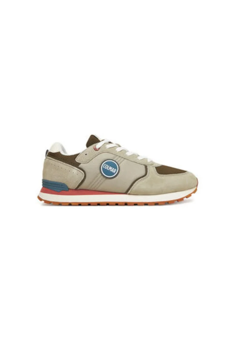 Pantofi sport barbati, SS25/069,  Piele naturala, Bej